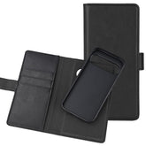 Google Pixel 9 / Pixel 9 Pro - Essentials Ekoläder 2-i-1 Löstagbart Plånboksfodral Svart